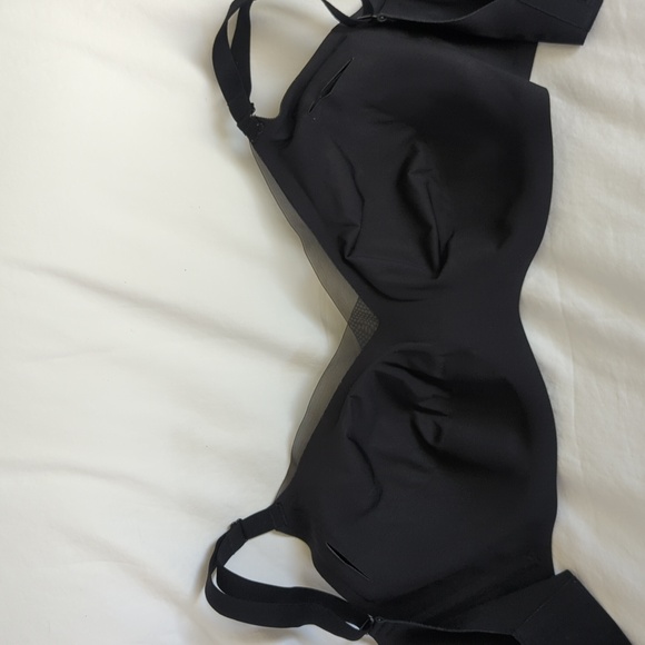 Honeylove Liftwear Crossover Bra - Black (Vamp) Size XL/38D/DD(E) - Picture 4 of 6